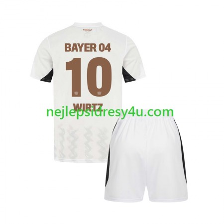 Fotbalový Dres Bayer 04 Leverkusen Florian Wirtz 10 Dětské Venkovní 2024/25